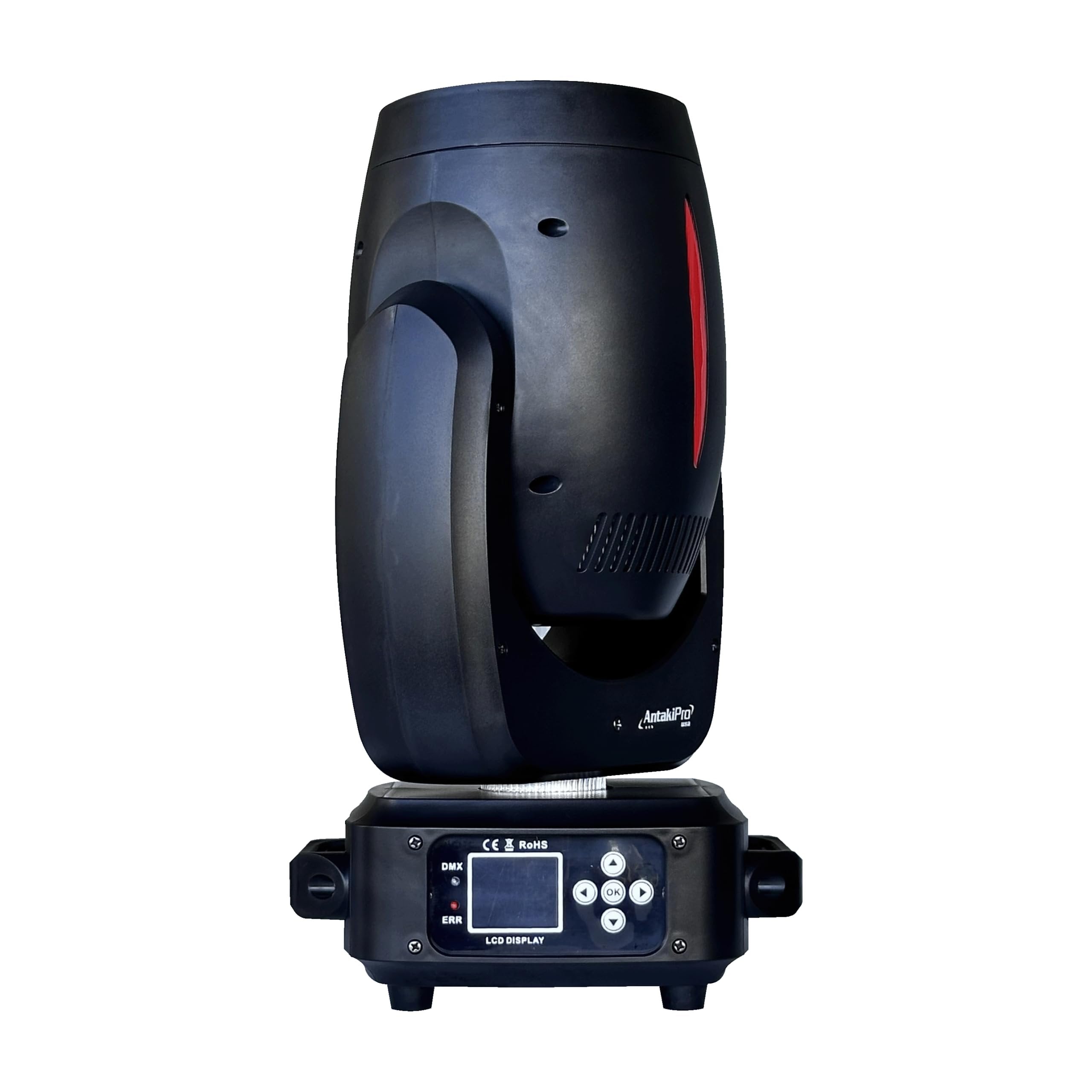 ANTAKIPRO AP-150MH 150-Watt LED Bee Eye Wash Moving Head Lightning System 4 pcs 40W RGBW 4in1 LEDs Beam Angle 3-45 Degrees Linear Auto Adjustment