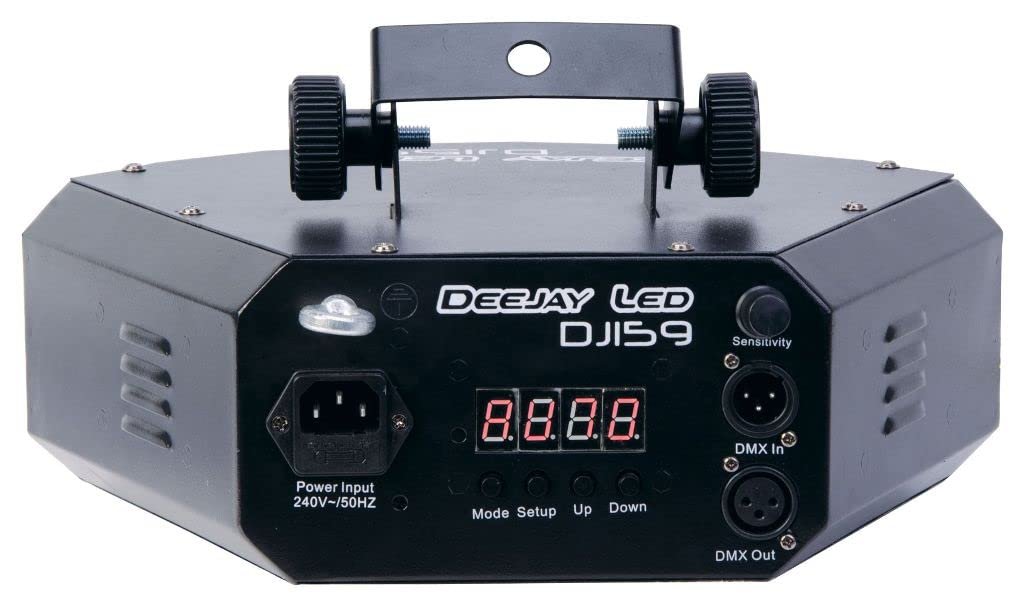 Myderby I 30 Watts Led Poseidon-i With Dmx Control LED Display For Easier Operation Continuous Rotation Or Pro/Con Control Built-in Programs, Auto Running, Sound Active, M/S, Dmx Mode DJTECH DJ159