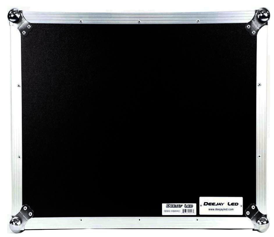 DEEJAY LED Fly Drive Case For Roland DJ808 Pro DJ Controller or Similarly Sized Equipment w/Laptop Shelf - TBHROLANDDJ808LT
