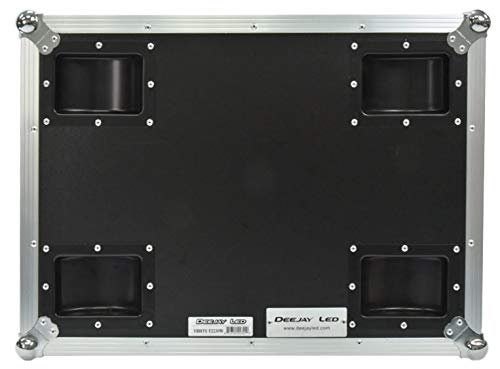 DEEJAY LED Utility Trunk 29.9x21.56x24.02. Engineered To Hold Tools/Lighting Or Others With Caster Board Recessed Handle And Tough Pro Gauge Ball Corners One Black Interior DEEJAY LED TBHTUT2230W