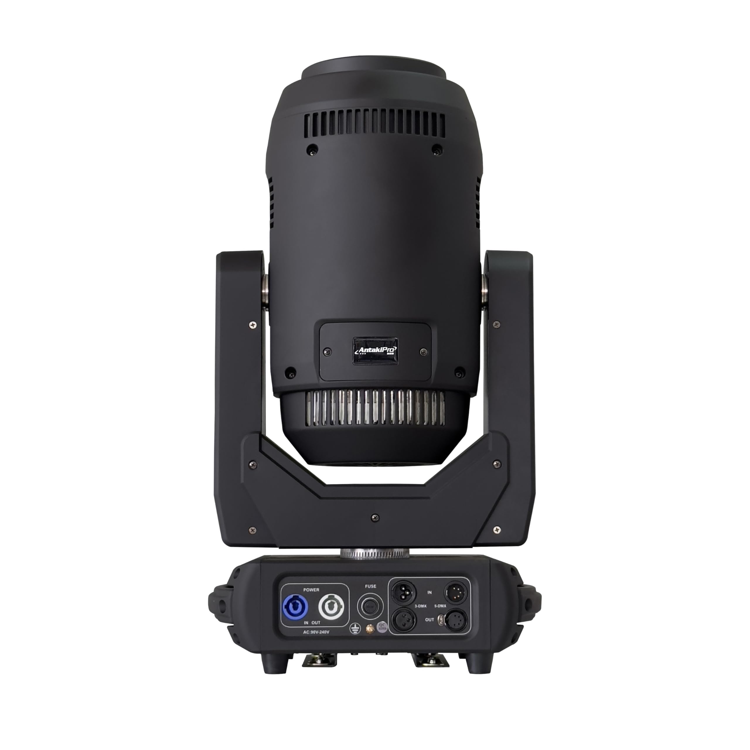 ANTAKIPRO Moving Head Beam Light, 350W LED Moving Head Light with Gobos, Prism, Zoom, and DMX Control for DJ Lighting, Night Club Lights, Stage Productions, Concerts, and Events