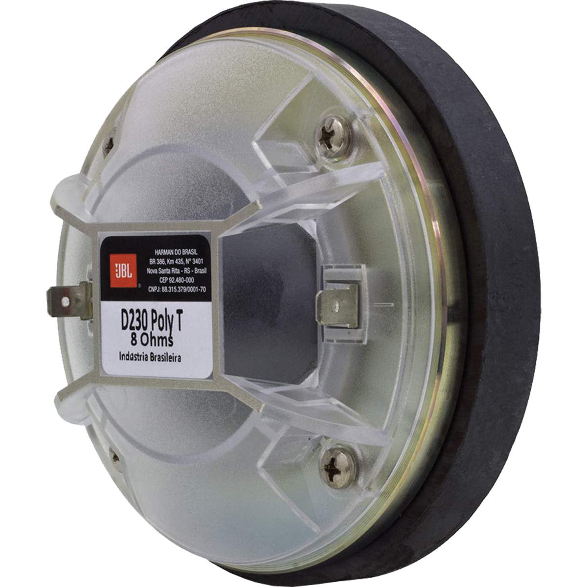 JBL D230POLYT-8 Driver for Horns with Frequency Responce of 650 to 10000 Hz Throat Diameter 1-in Threaded 8 Ohms