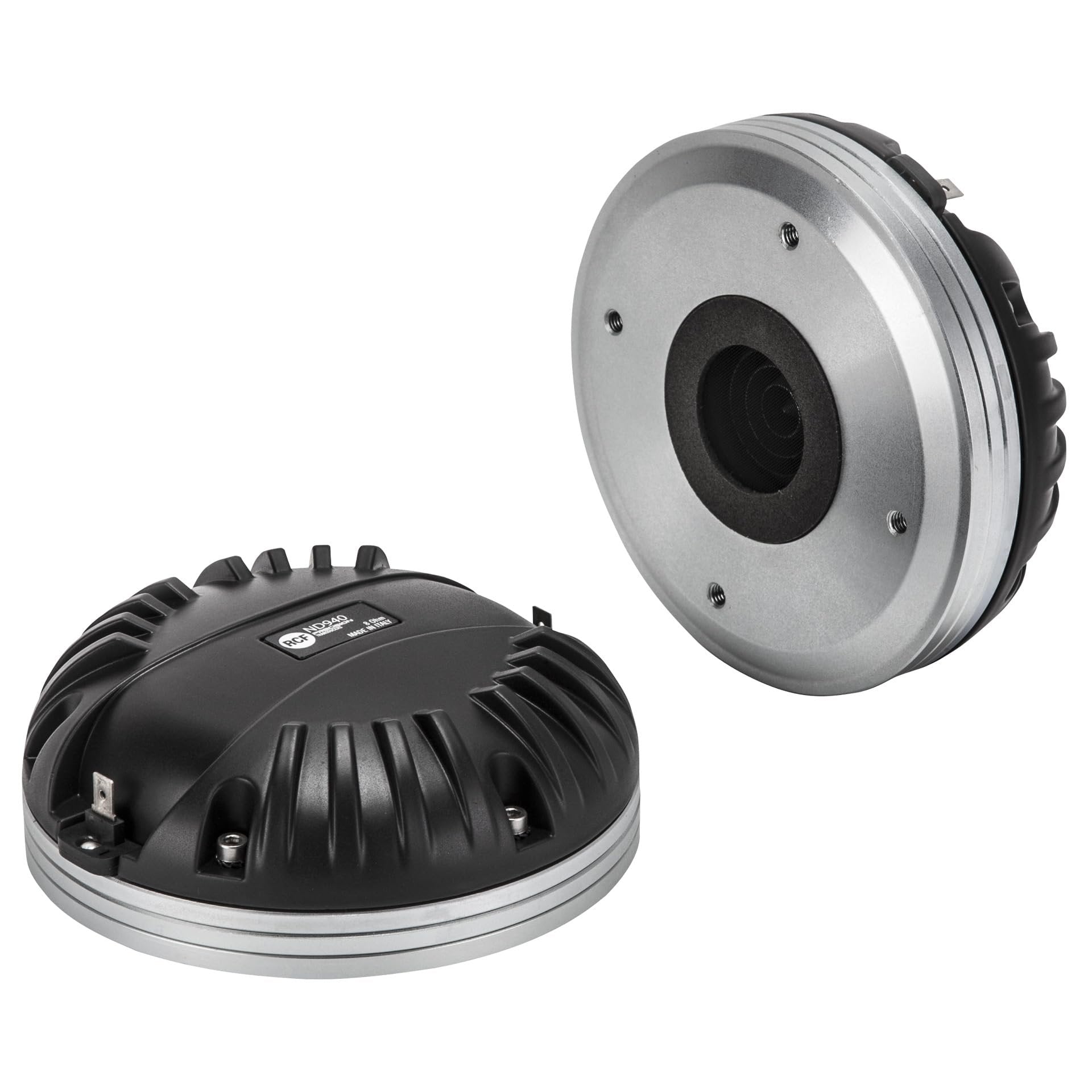 RCF ND940 Neo Mid High Driver 1.4 inch Exit Throat Titanium Diameter 140 Watts Rms 280 Watts Peak 8-Ohm 4" Kapton Former Edge Wound Aluminum Voice Coil Pro Audio
