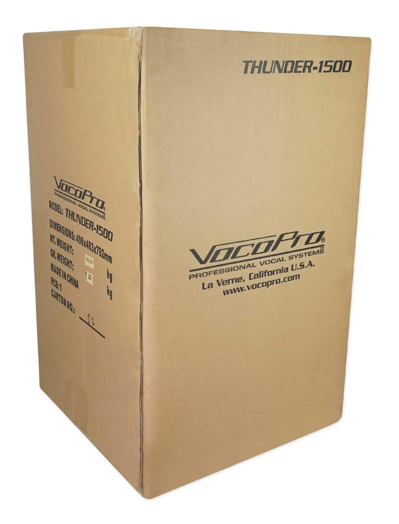 VocoPro - Karaoke Thunder-1500