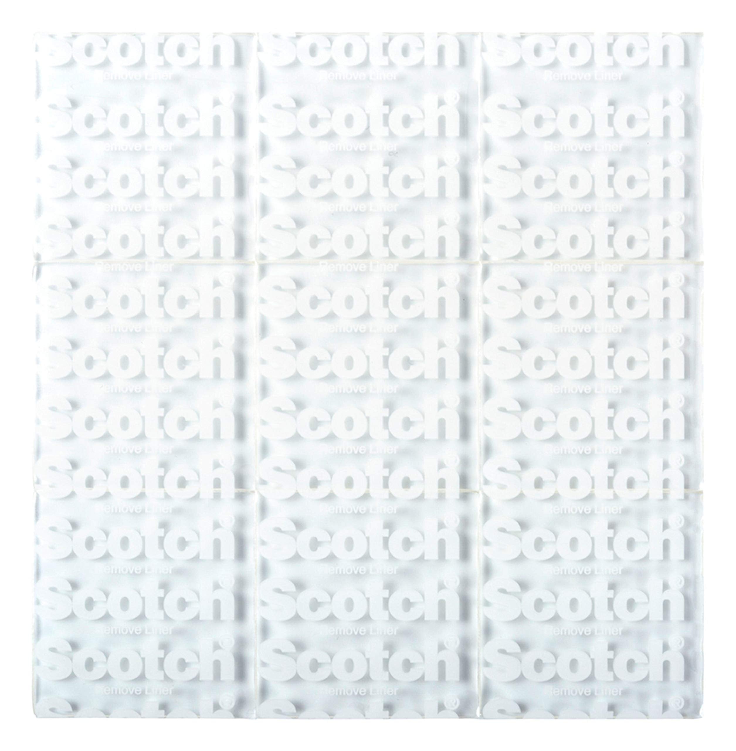 Scotch Restickable Tabs, Clear, 1-in x 1-in, 18-Tabs (R100)