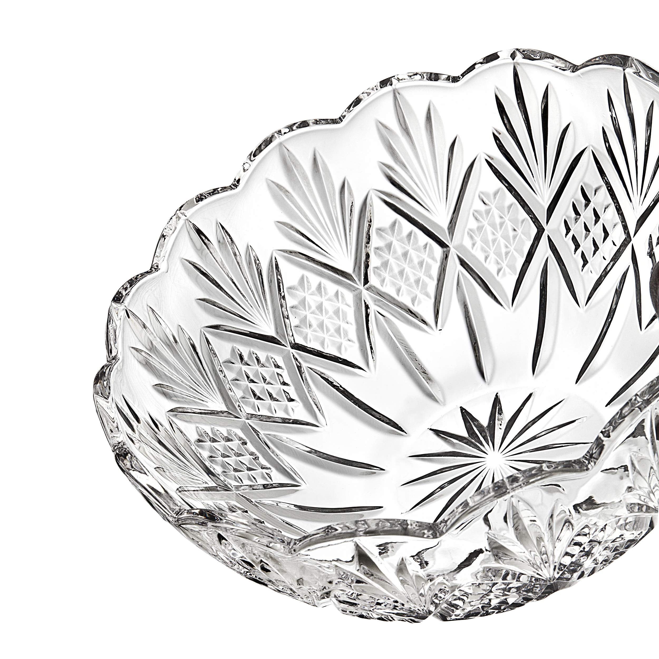 Godinger Crystal Dublin Serving Bowl