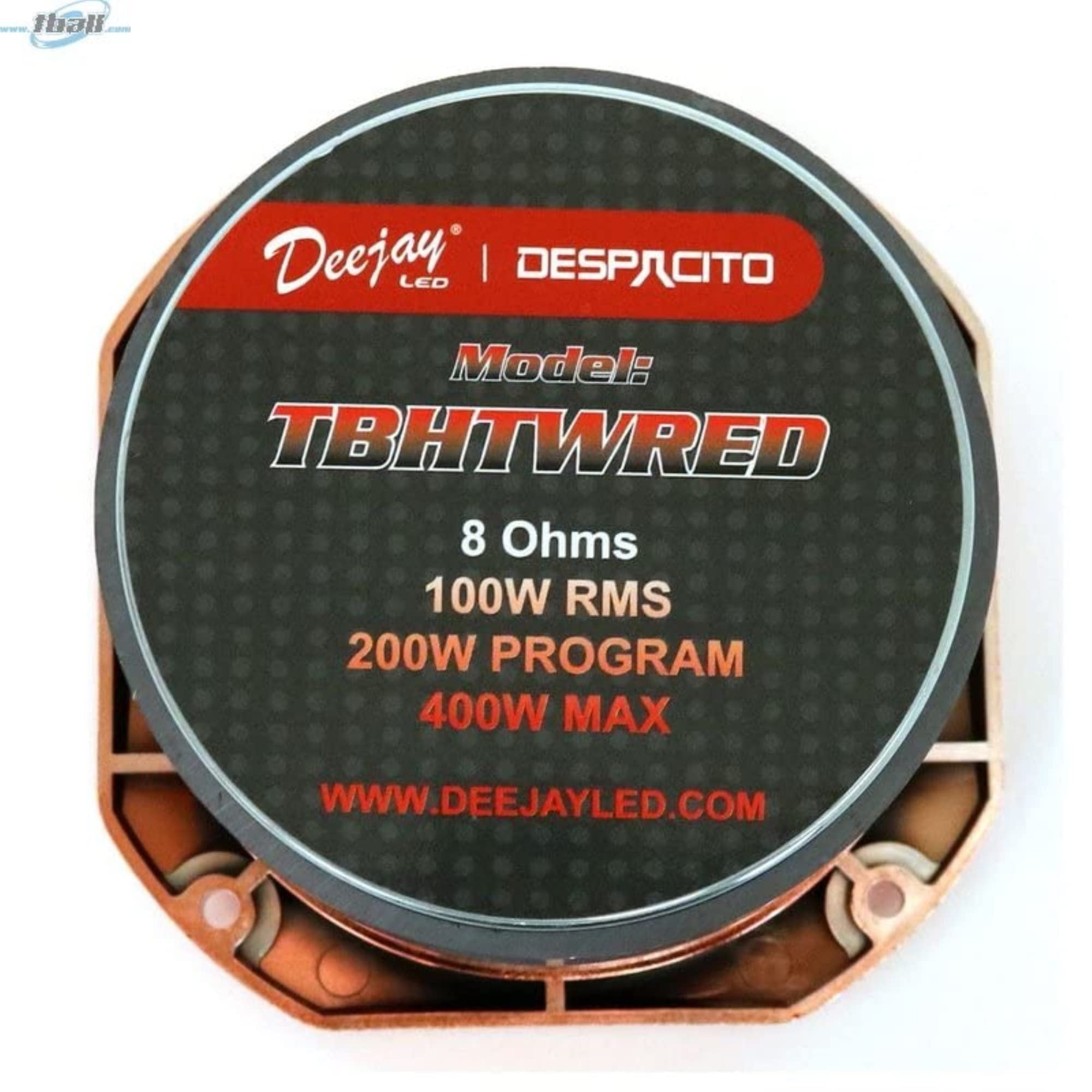 DEEJAY LED TBHTWRED DEEJAYLED Bullet Tweeter RED