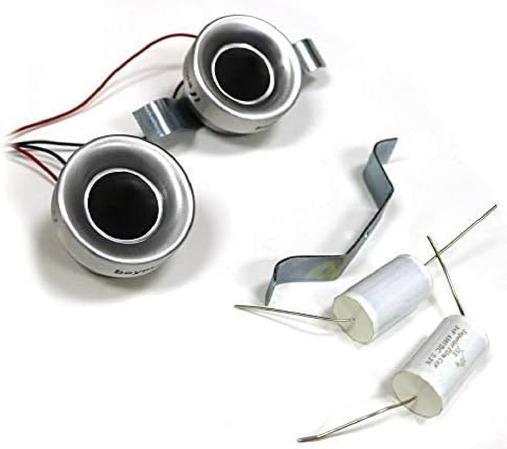Beyma Surface Mount Tweeter Pair Ideal for car, Black (AST50)