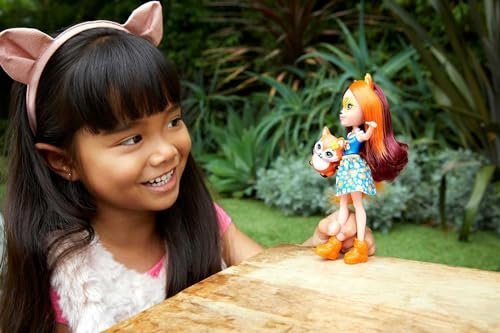 Spirit Enchantimals Doll and Small Animal Friend Figure, 6 inch Doll
