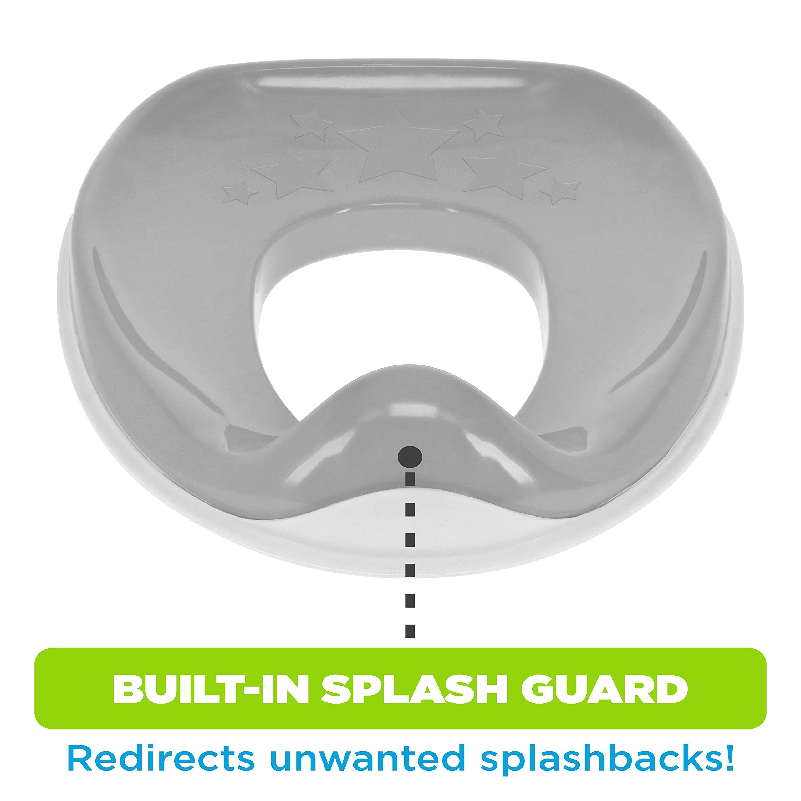 Ginsey Parent's Choice Safe & Secure Potty Seat Safestart PC,Gray