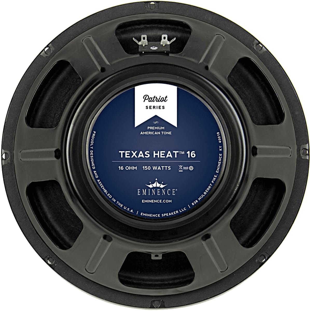 Eminence Patriot Texas Heat 12" Guitar Speaker, 150 Watts at 16 Ohms