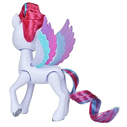 My Little Pony Toys Zipp Storm Style of The Day, 5-Inch Hair Styling Dolls with Fashions, Toys for 5 Year Old Girls and Boys