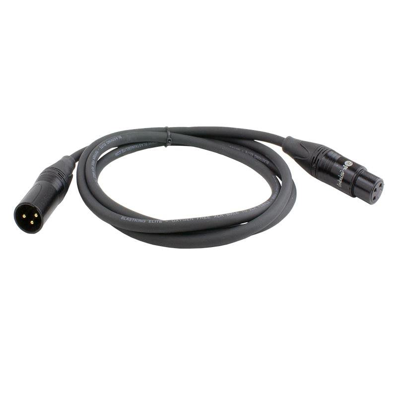 Blastking CXLRMF-15 XLR Male to XLR Female Cable – 15 ft.