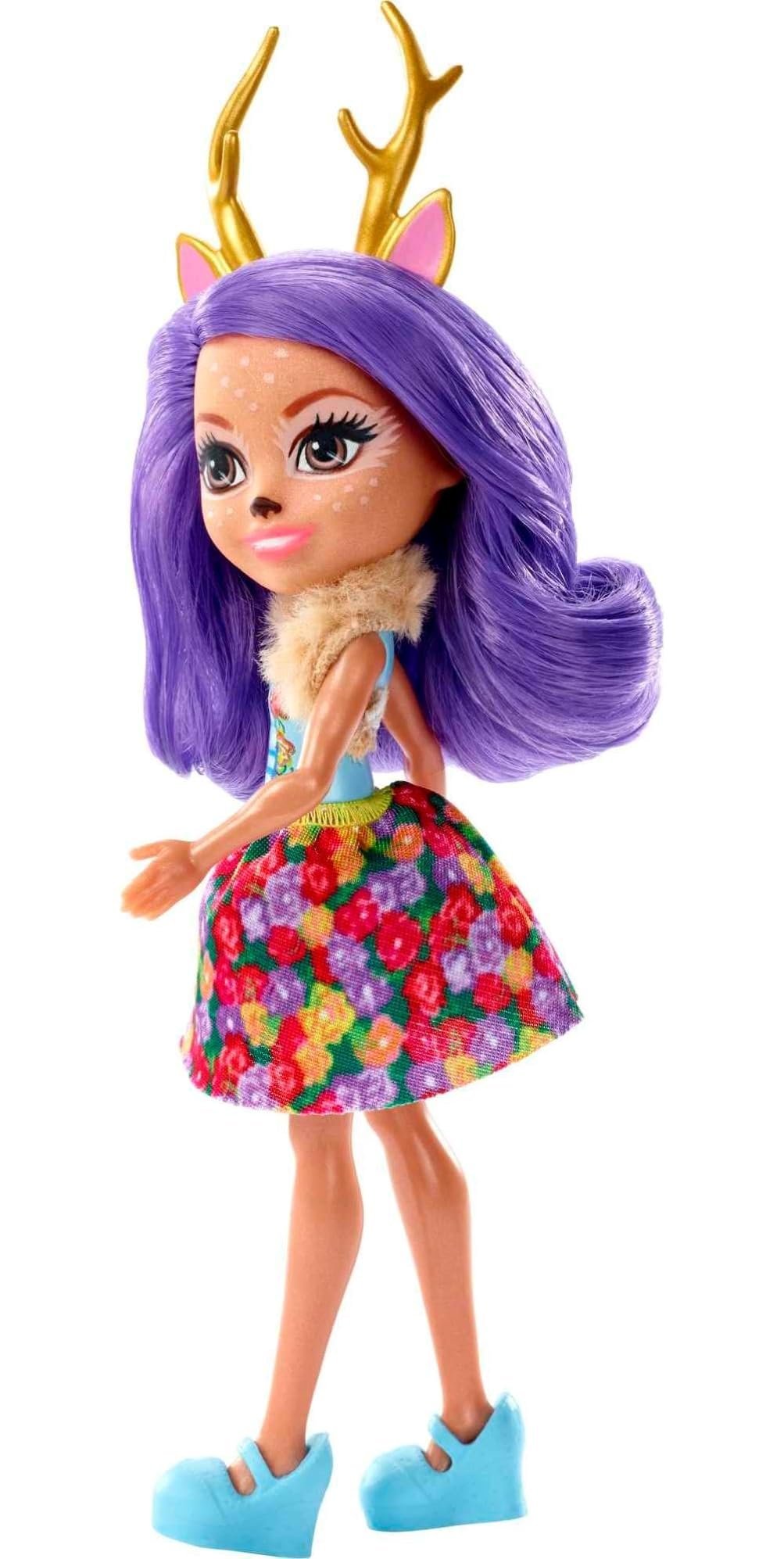 Spirit Enchantimals Doll and Small Animal Friend Figure, 6 inch Doll