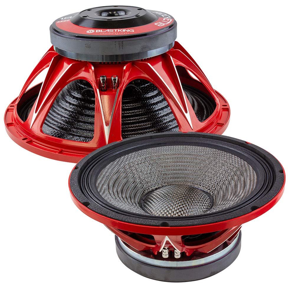 Blastking ROCKET18 18-inch Woofer 8-Ohms 1600-Watts RMS 3200-Watts Peak Fiver Cone 4.5-inch Voice Coil, 96.8 dB Sensitivity, 38 Hz - 1800 Hz Frequency Response