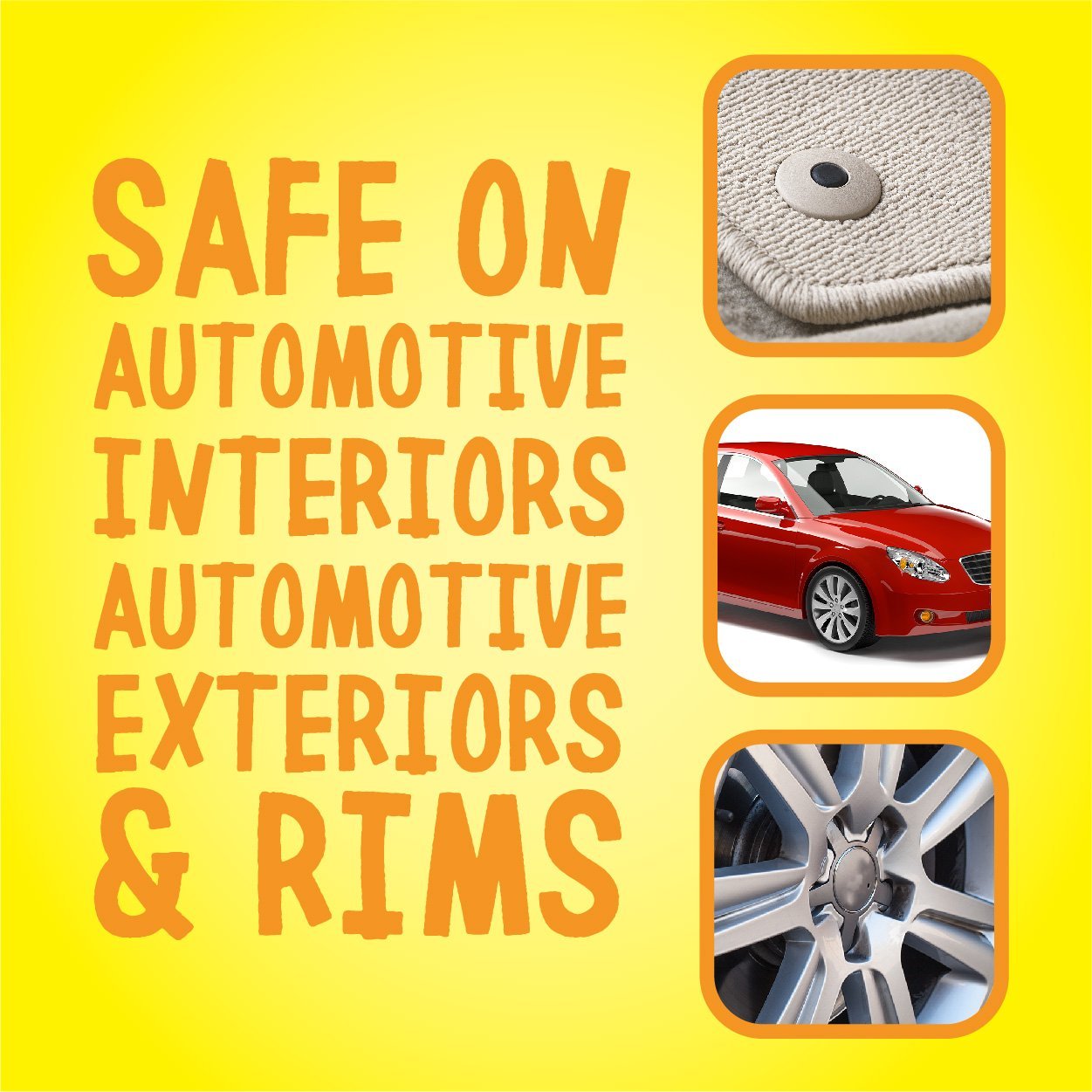 Goo Gone Automotive - Cleans Auto Interiors, Auto Bodies and Rims, Removes Bugs & Stickers - 16 Fl. Oz.