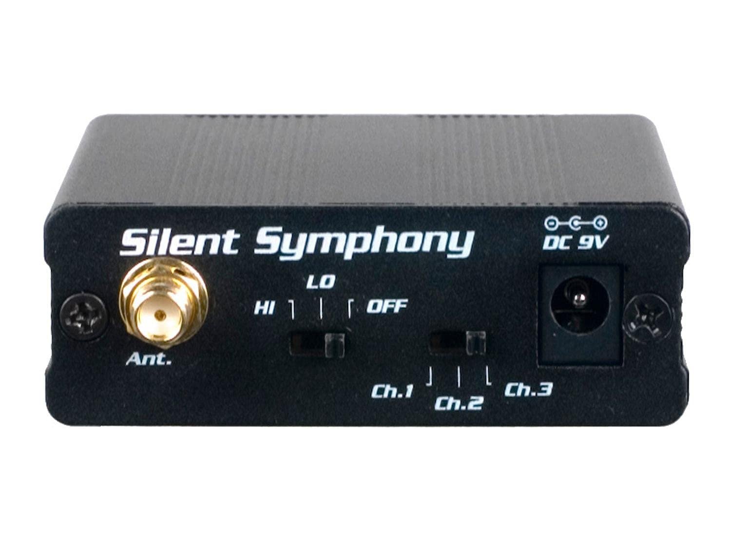 VocoPro Broadcast Head 2 Trans 100 Headphone - SILENTSYMPHDISCO, Black