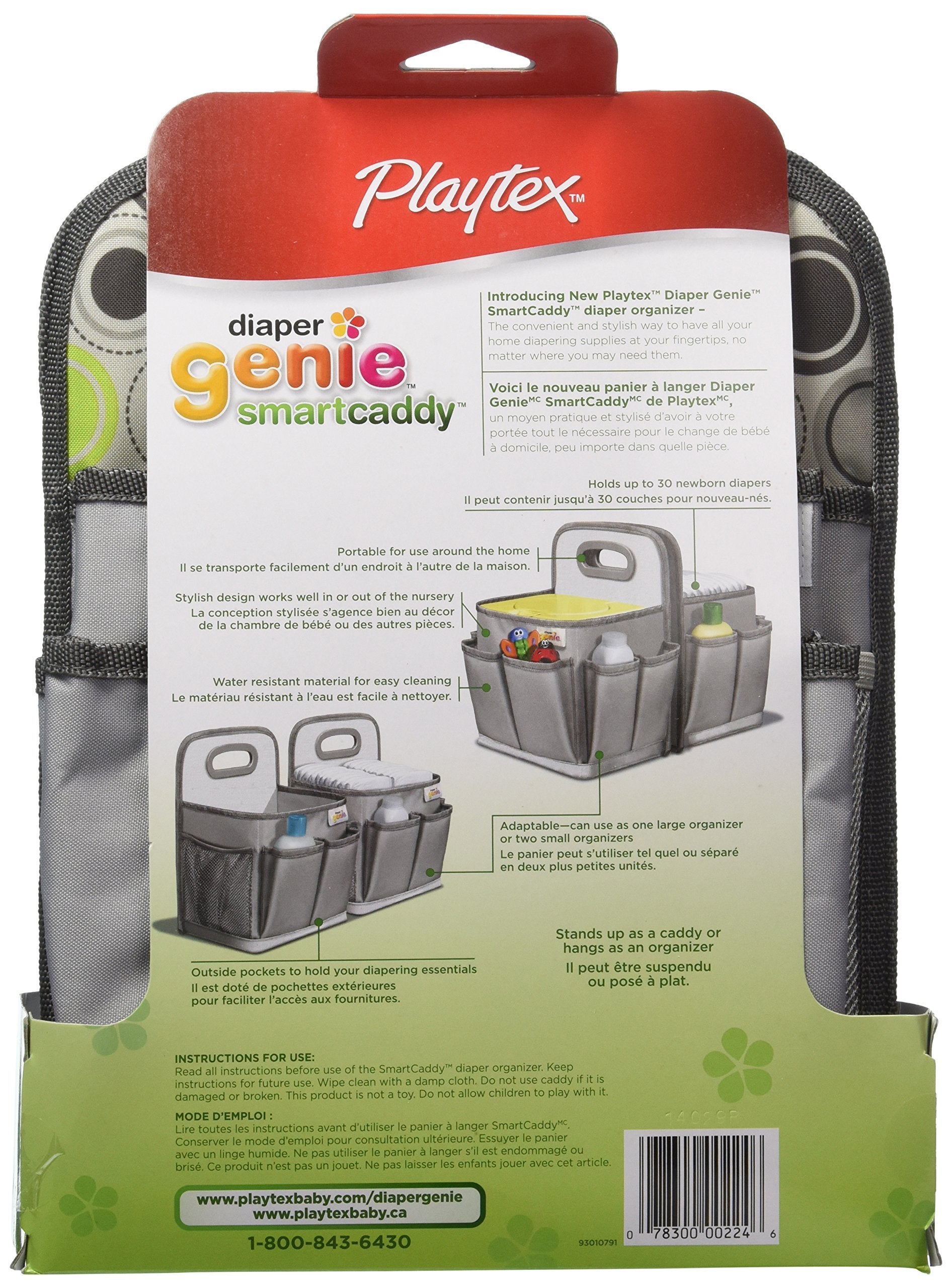 Playtex Diaper Genie SmartCaddy Diaper Organizer
