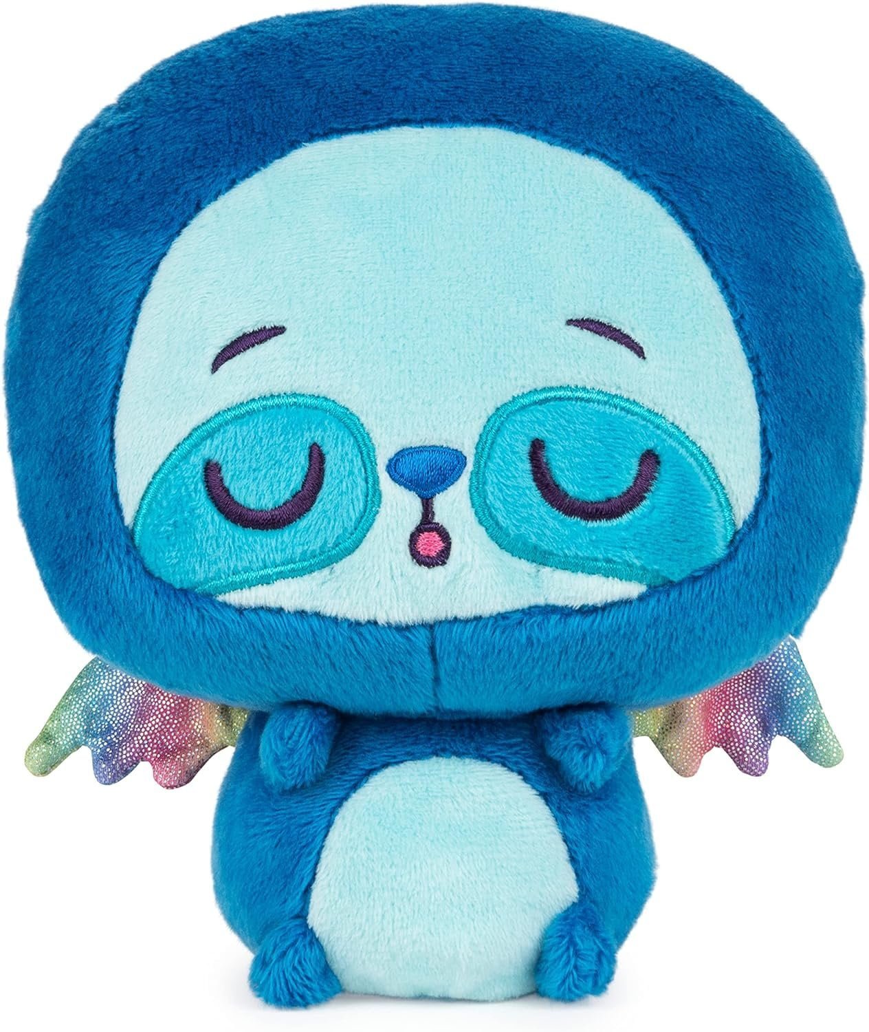 GUND Drops, Carla Claws, Expressive Premium Stuffed Animal Soft Plush Pet, Blue, 6