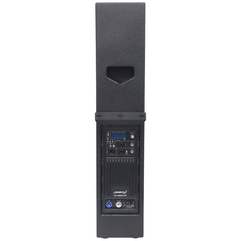 ANTAKIPRO AP-ARRAY4X6 Powered Professional Active Array System XLR, RCA and Bluetooth Input Capability