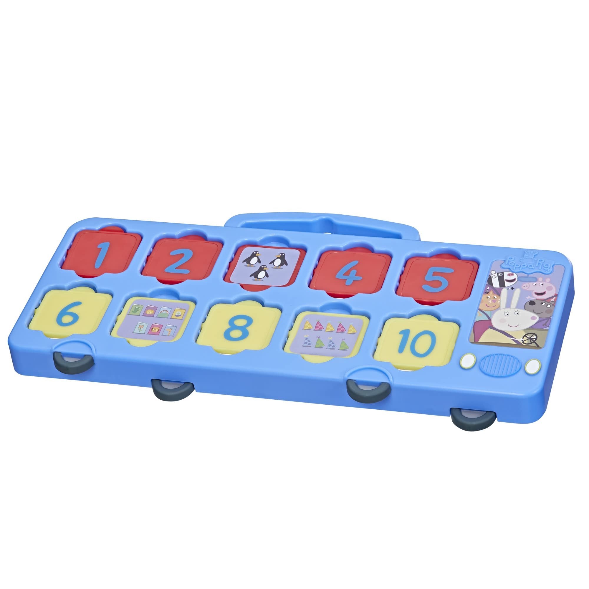 Peppa Pig Peppas Number Fun Bus Counting 1 to 10 Kids Toy