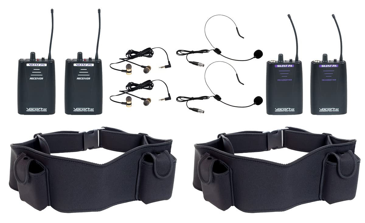 Two person full-duplex intercom system