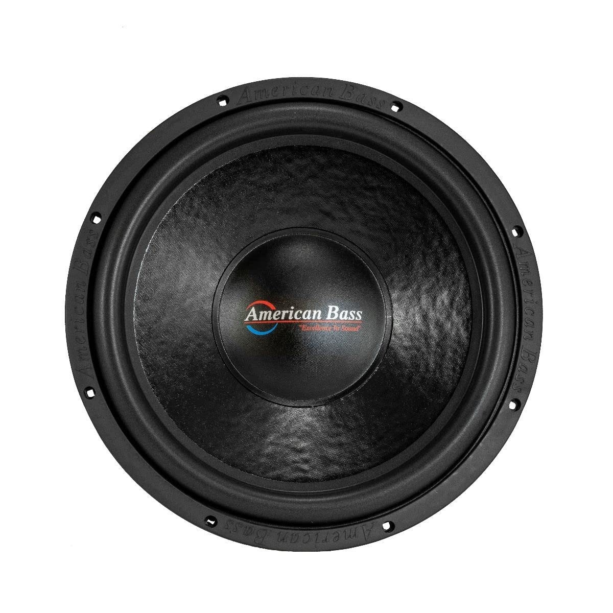 American Bass XD-1044 XD 10-inch Subwoofer 450 Watt RMS / 900 Watt Max Dual Voice Coil 4 Ohm Voice Coils 125 Oz Magnet