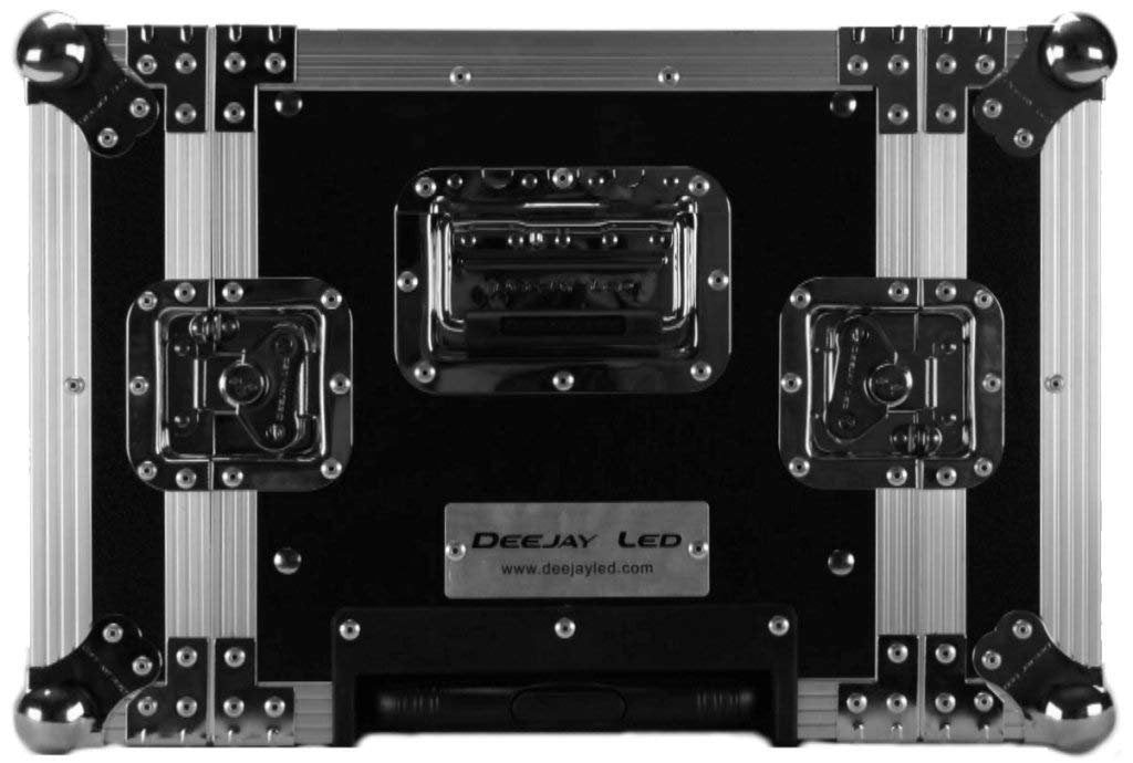 DEEJAYLED 6U Space DJ Rack W Handle & (TBH6UEDHW)