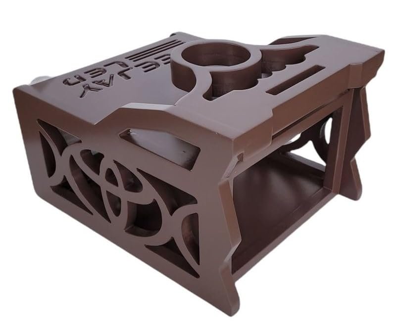 DEEJAY LED TBH1D3EQBNTOYOTA DJL One Din Two EQ Brown Paint Toyota Stylish Wooden Controller Case for Mobile Competitions