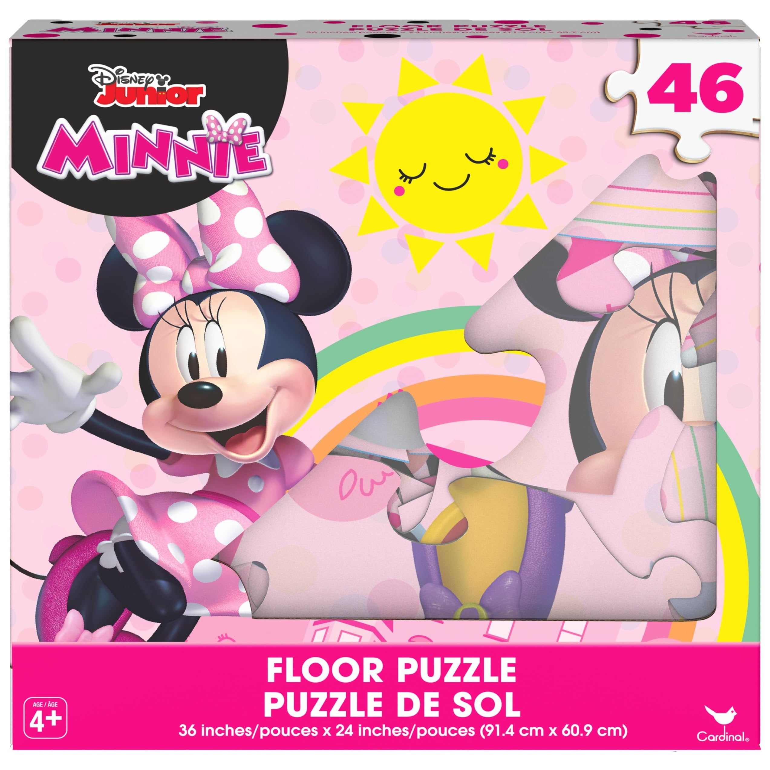 Floor Puzzle 46 Pieces Minnie Mouse