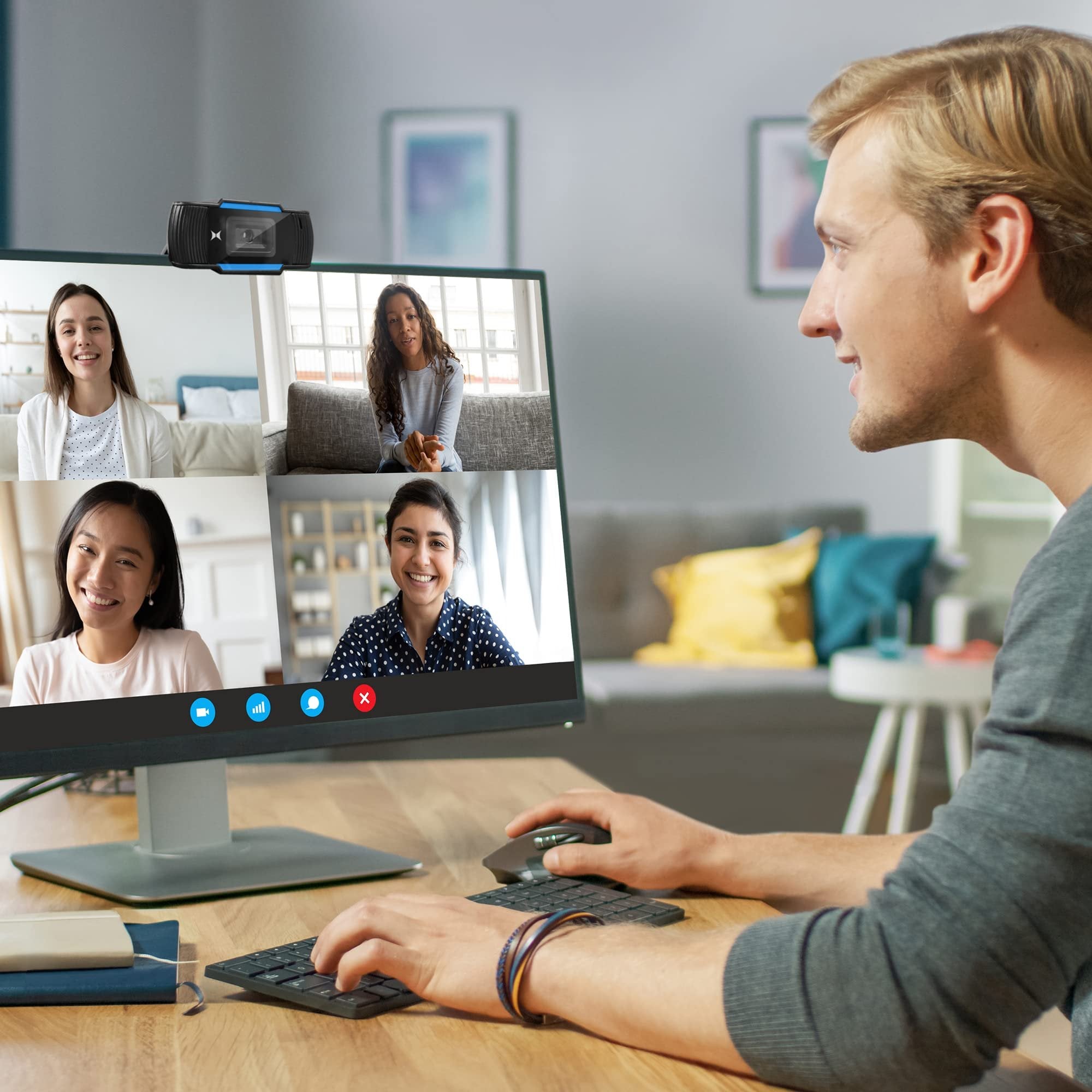 XTREME XCA21007BLK XTREME Studio PRO Web CAM