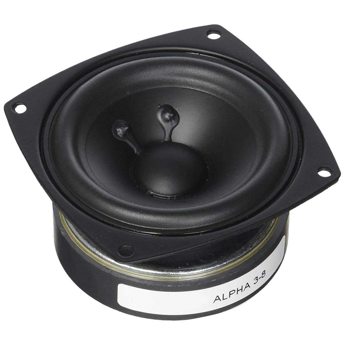 Eminence ALPHA38 3 Inch 8Ohm MID Bass Woofer 60W, Black