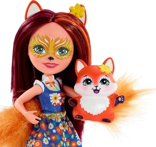 Spirit Enchantimals Doll and Small Animal Friend Figure, 6 inch Doll