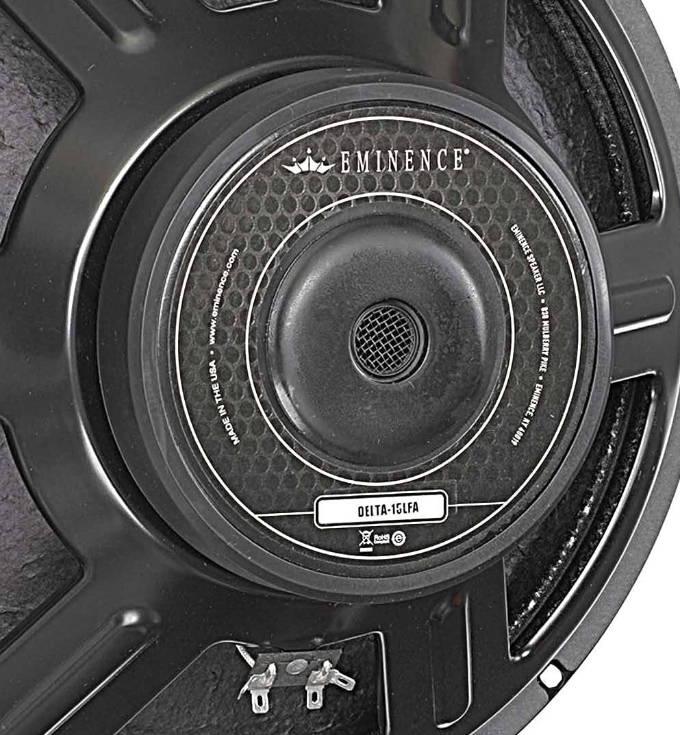 Eminence American Standard Delta-15LFA 15" Pro Audio Speaker with Extended Bass, 500 Watts at 8 Ohms