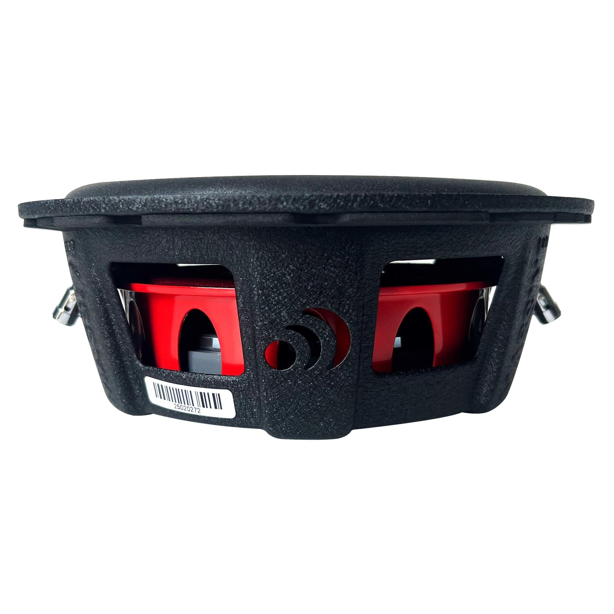 Massive Audio GTS8 | 8 200 Watts RMS / 400w MAX Dual 4 Ohm Shallow Mount Slim Car Subwoofer