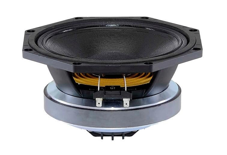 B&C Speakers 8FCX51-8 8-inch Coaxial Driver 250 Watts Rms 500 Watts Peak 8 Ohms Motorcycle Car Pro Audio Sound Speaker Waterproof Front Side - ALT008FCX518