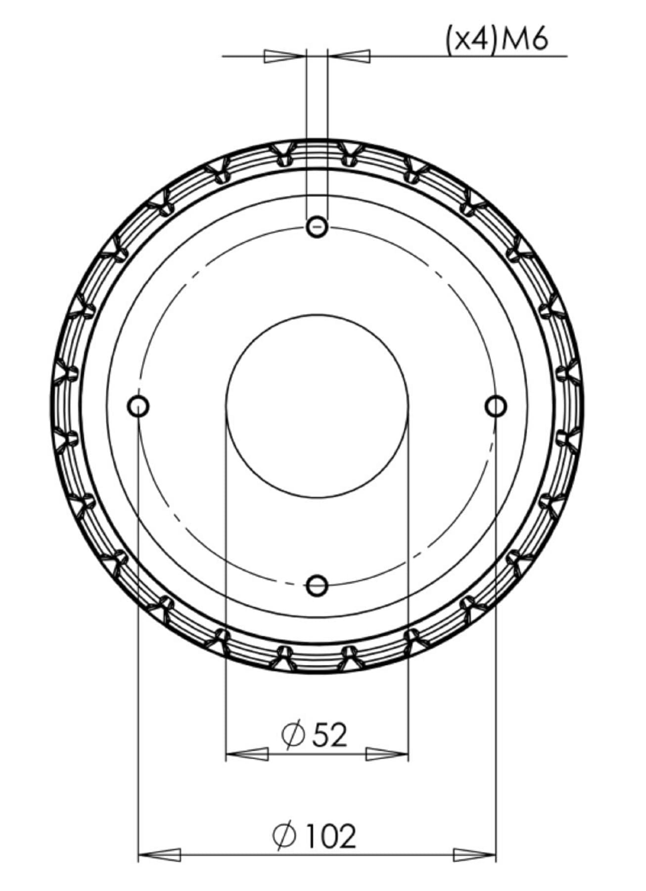 B&C Speakers DCM420-8 2-inch HF Drivers 8-Ohm 4" Voice Coil 110 Watt RMS / 220 Watt Max Pro Audio Component Speaker Driver for Motorcycle Car
