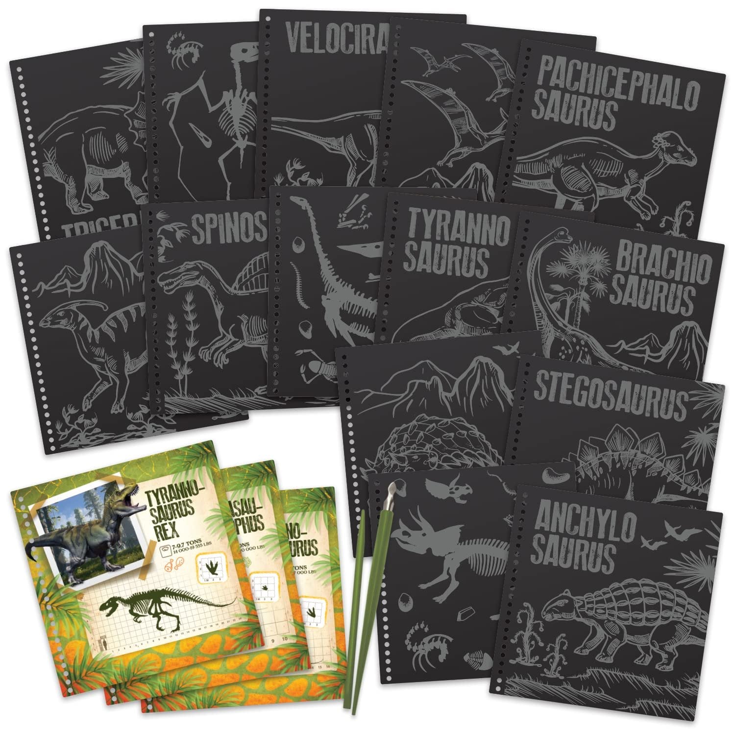 DinosArt Creative Book - Scratch & Sketch