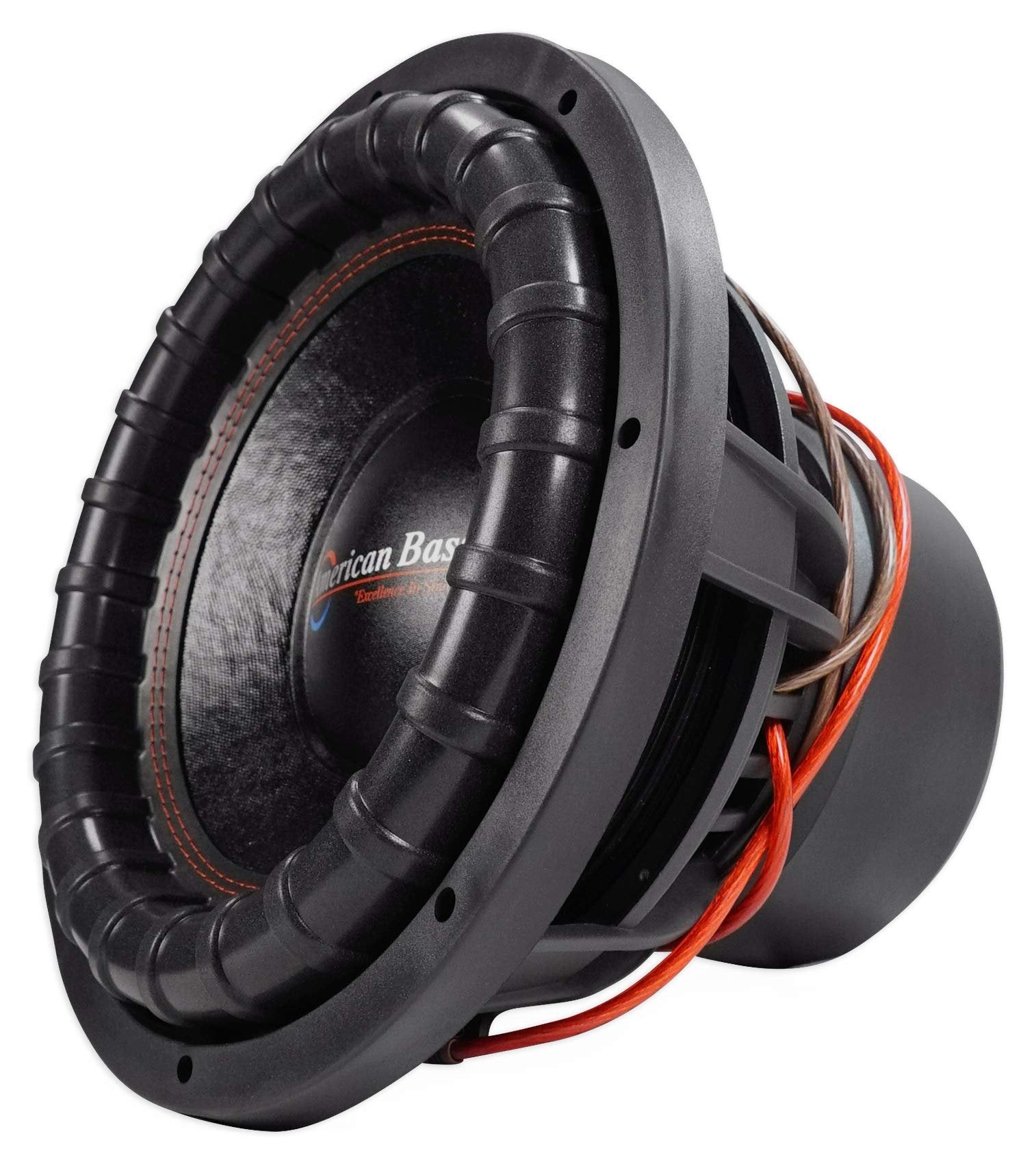 American Bass XD-1044 XD 10-inch Subwoofer 450 Watt RMS / 900 Watt Max Dual Voice Coil 4 Ohm Voice Coils 125 Oz Magnet