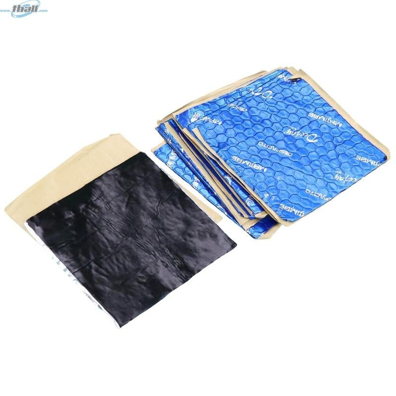 Deejay LED TBHRKX36D DJL 6 Sheets Noise Kill Damping 8x8x.67 DJ Pro Car Audio Insulation to Improve Sound Quality