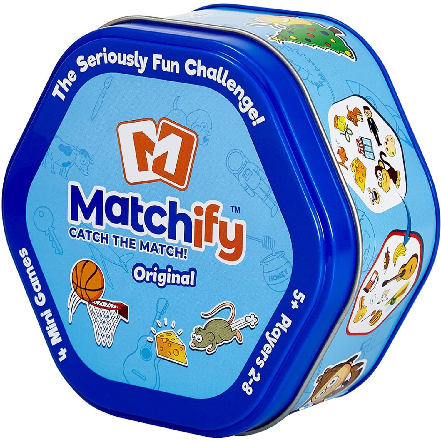 Matchify Card Game: Original, by PMI | The Seriously Fun Challenge for Families Kids and Friends Travel Party Card Game - Catch The Match, Spot it, and Shout It Out – Match Crewmates – Learning Game