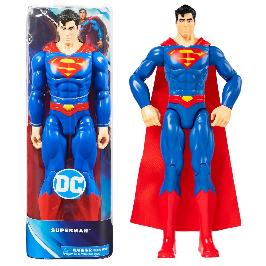 DC Comics, 12-Inch Superman Action Figure, Collectible Kids Toys for Boys and Girls
