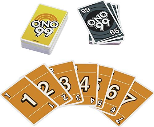 Mattel Games Set of 3 Card Games with UNO, Phase 10 & ONO 99, Travel Games for Kids & Family Night with Storage Tin Box (Amazon Exclusive)