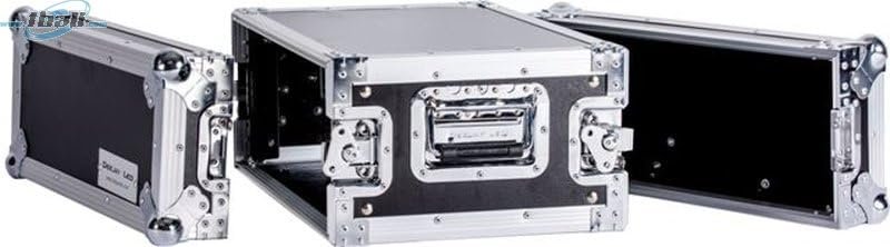 ANTAKIPRO AP-4UED 14-Inch Body Depth Rack Fly Drive Case 4-U Space Effect Cases Heavy Duty Pro Audio DJ Travel Storage Equipment Complete with Removable Front & Rear Covers