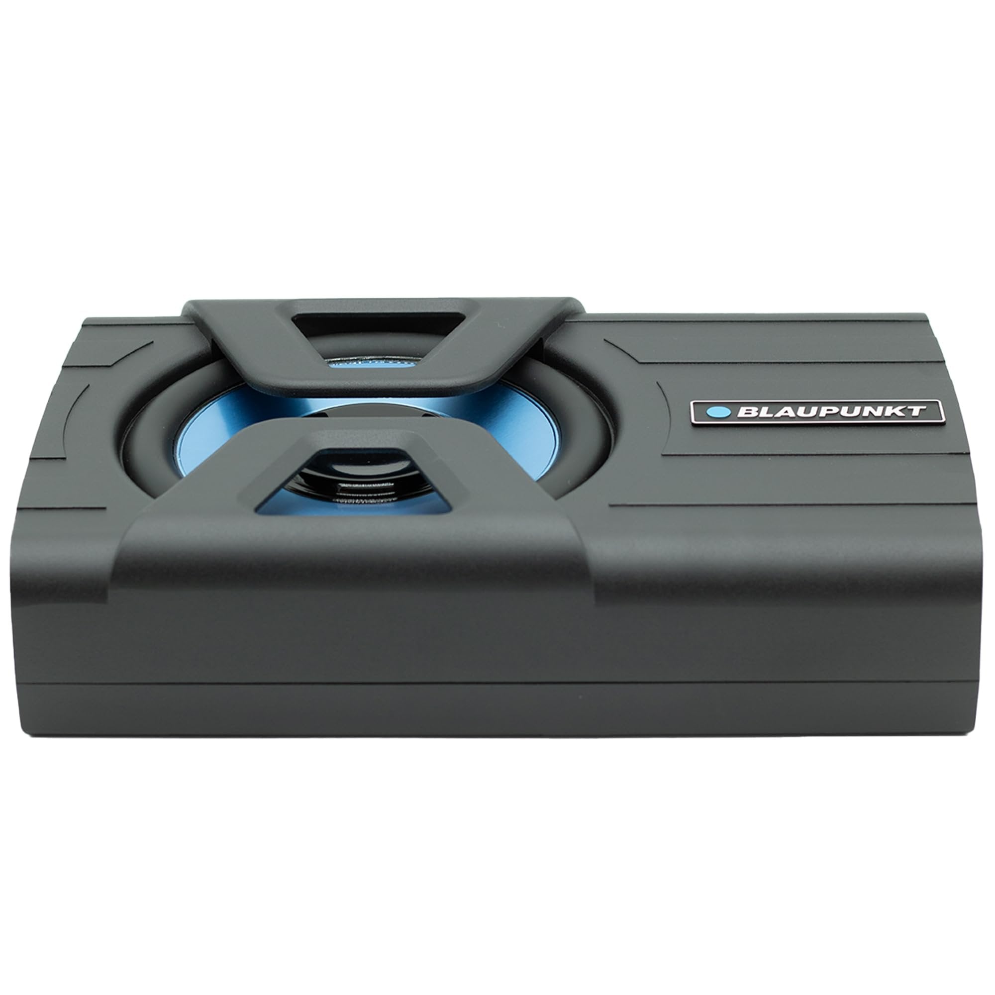 BLAUPUNKT GTHS80PRO 8-inch Amplified PRO Powered Subwoofer Enclosure Car Audio Speaker System Built-in Amplifier Under-Seat Simplifies Installation