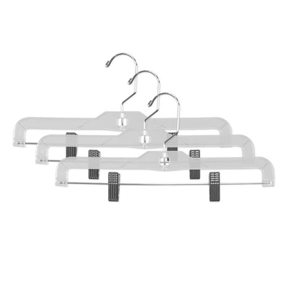 Home Basics 3-Piece Crystal Skirt Hanger