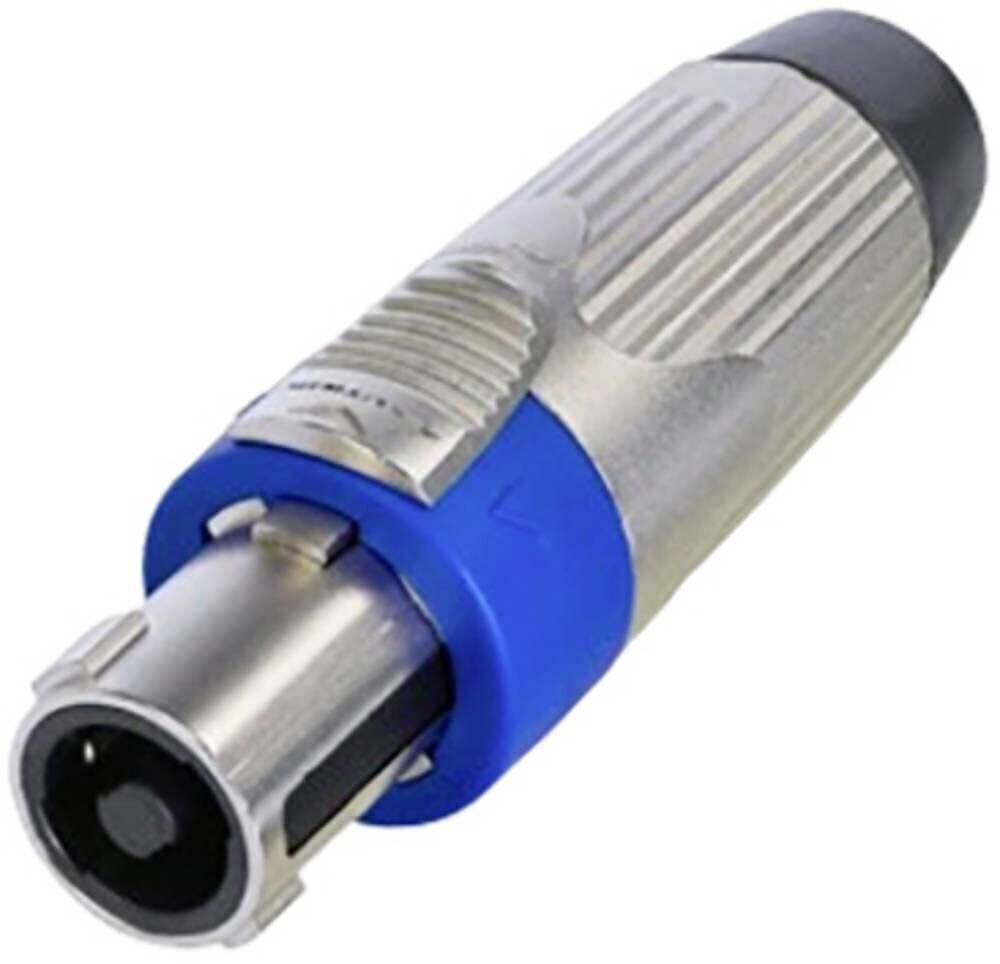 Neutrik NLT4FXX Connector Silver,Blue 1 pc(s)