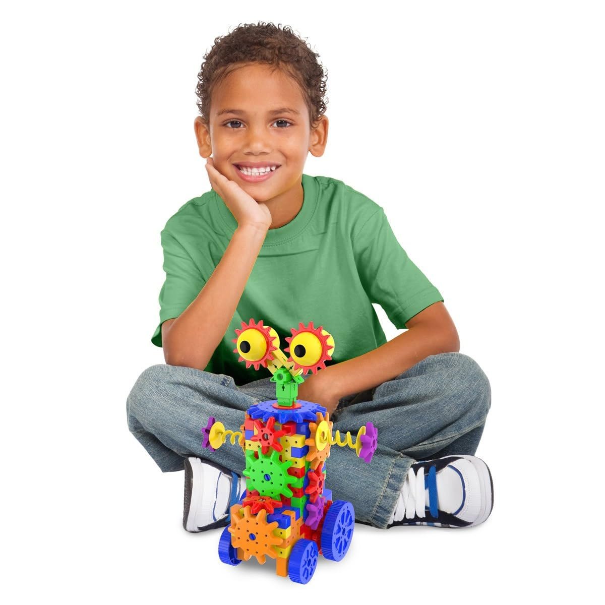 The Learning Journey – Techno Gears – Dizzy Droid 2.0 – 50+ Pieces – Kid Toys & Gifts for Boys & Girls Ages 6 Years and Up – STEM