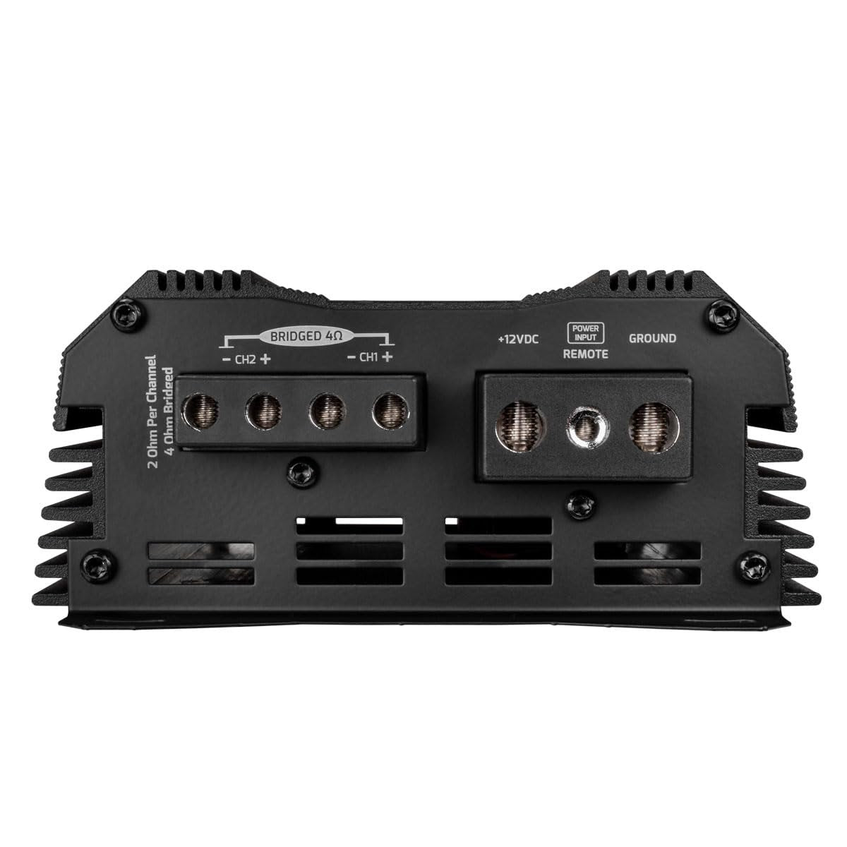 PRV Audio MDX1200.2 2 Ohm Mini 2 Channel Car Audio Amplifier 2X 600 Watts RMS at 2 Ohm - Bridged 1CH 1200 Watt at 4 Ohm for Powersports, Motorcycles, ATV, for High Power Stereo Speaker Systems