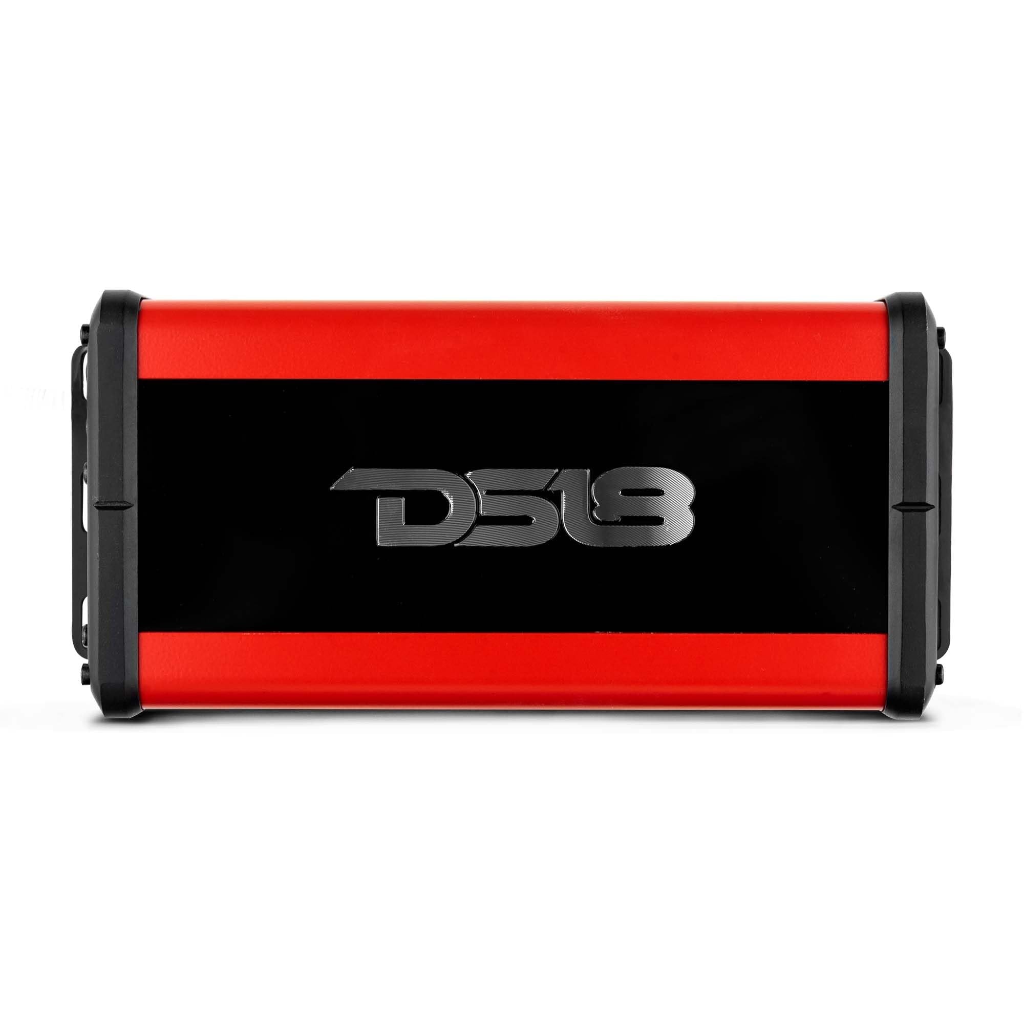 DS18 Hydro NXL-N2 Amplifier 2-Channel Ultra Compact 900W Peak Power, Stereo Full Range Amp, Class D, Waterproof IP67, Digital Marine Amplifier, Nano Size - All Elements, for All Applications